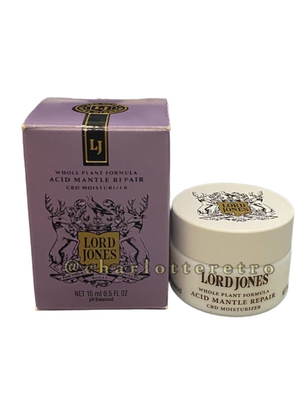 NIB! Lord Jones • Acid Mantle Repair Moisturizer